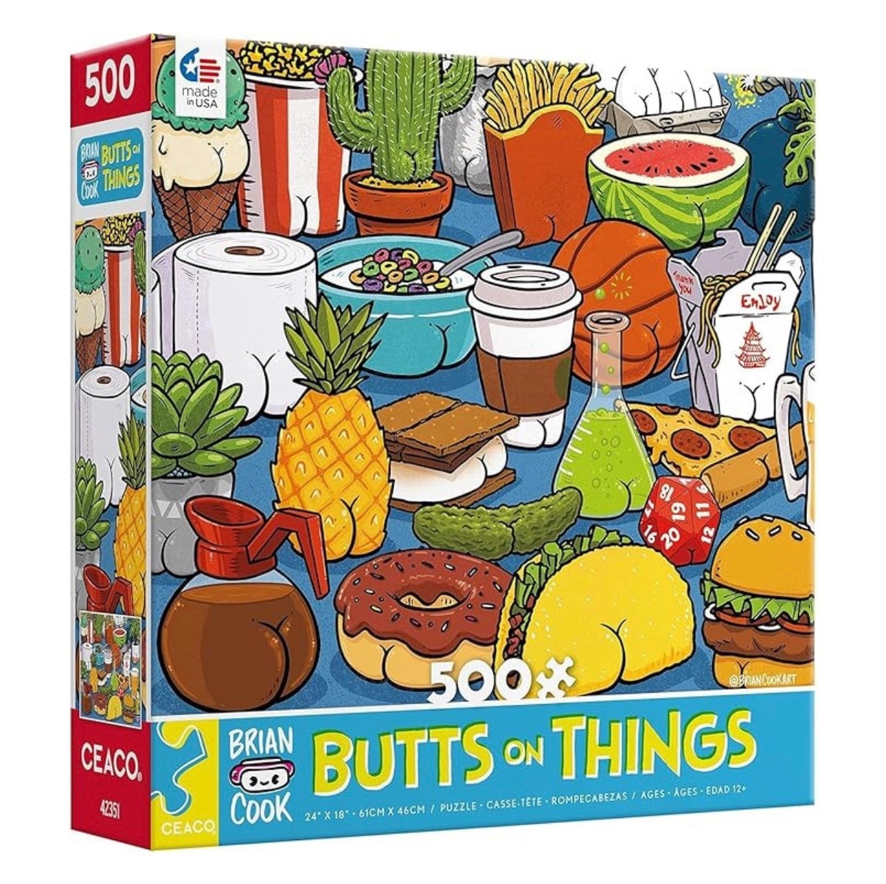 An outright attempt to get my kids to puzzle with me willingly…. A butts on things puzzle. Do you think it will be a hit on sabbath Sunday?! 😂

#LTKmomlife #LTKHome #LTKKids
