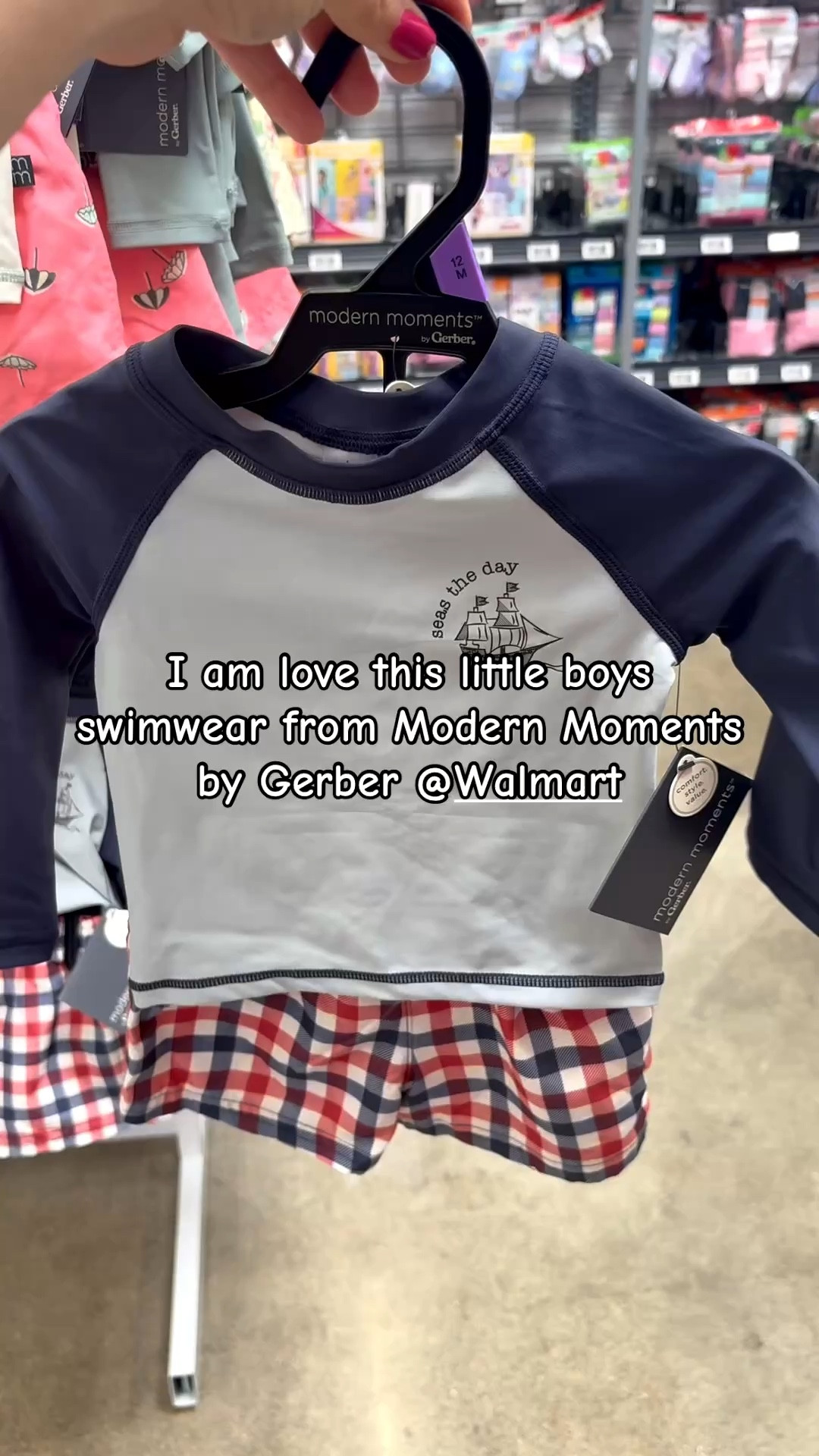 Your baby boy will be the cutest at the pool in these!! #walmartkids #babyboy #swimwear 