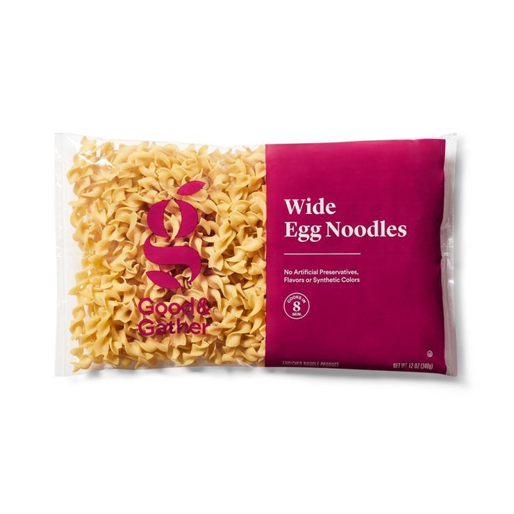 Wide Egg Noodles - 12oz - Good & Gather™ | Target