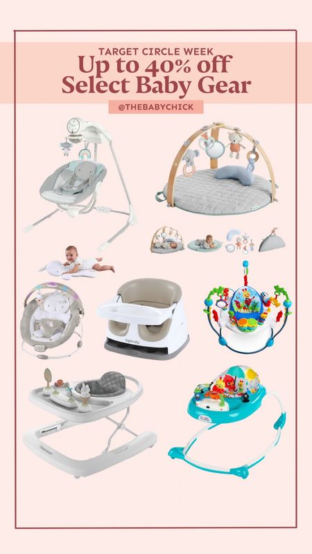 Target Circle Week deal alert‼️ 40% off select Baby Gear! #babygear #target 

#LTKHolidaySale #LTKbaby #LTKsalealert