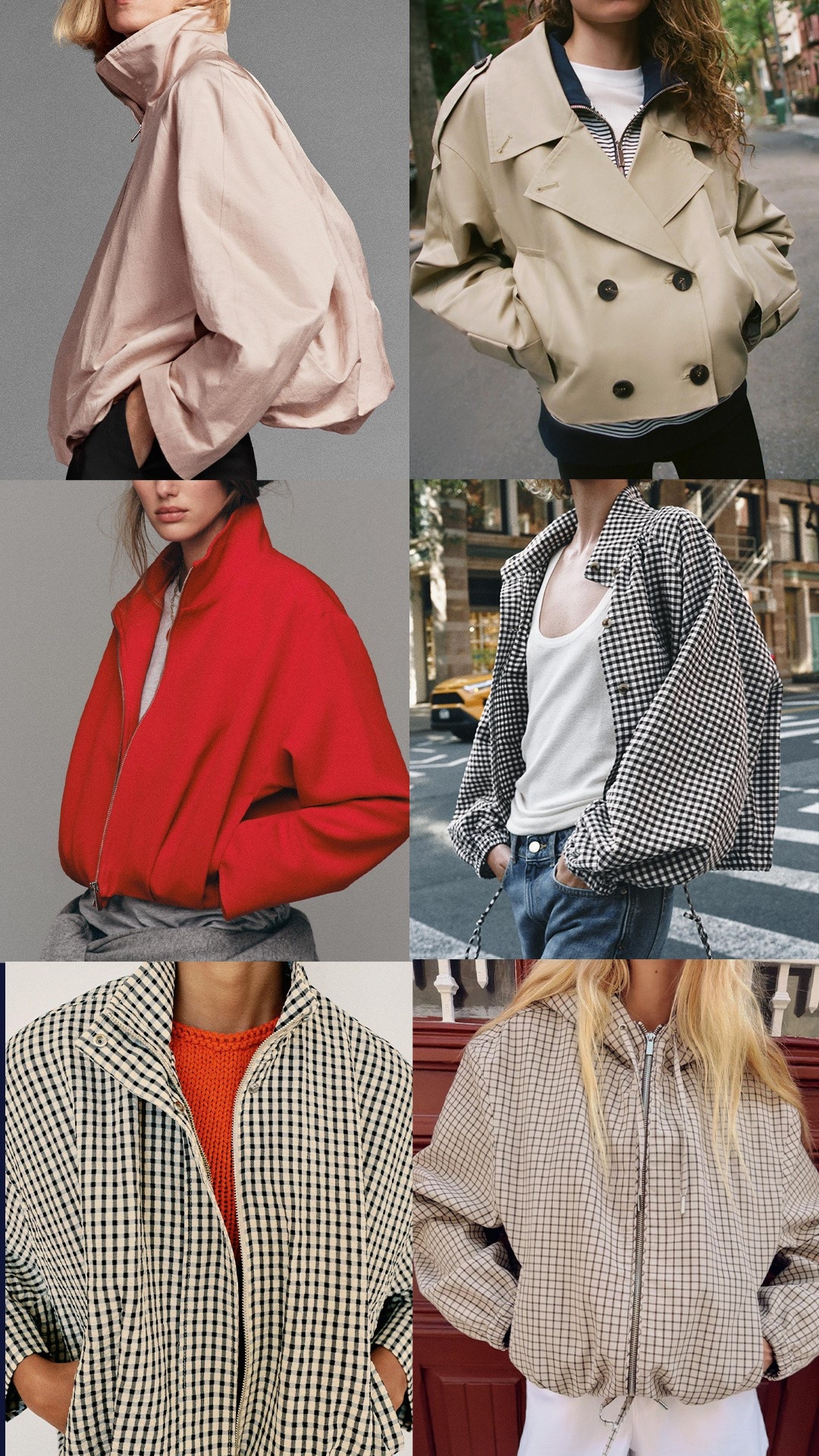 6 lightweight jackets to transition into fall with 🍂