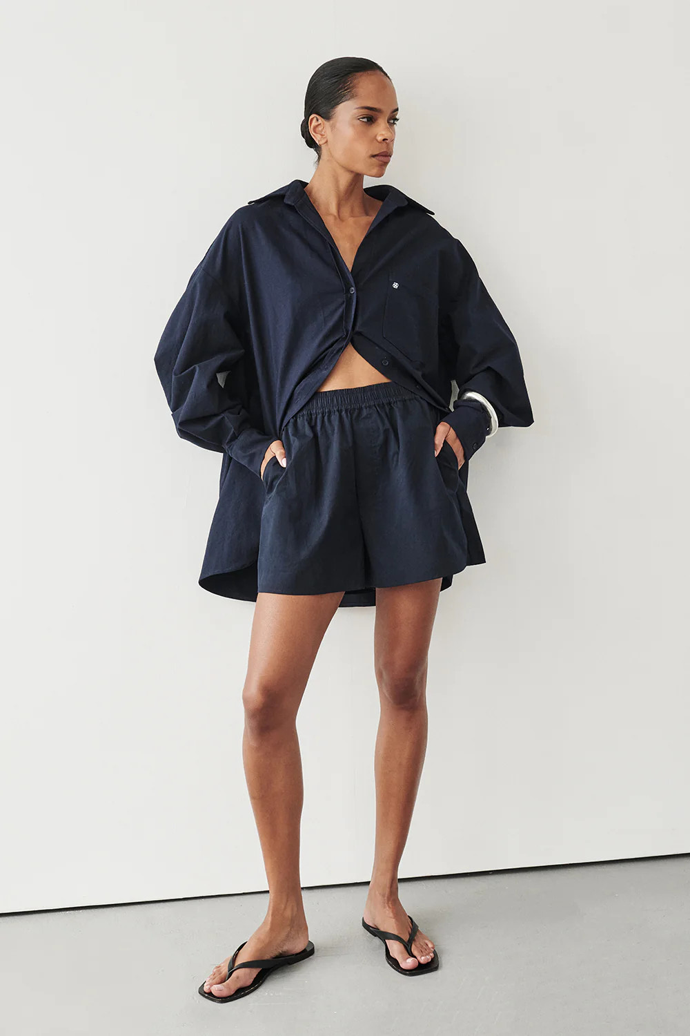 RHEA INK OVERSIZED COTTON SHIRT | DISSH