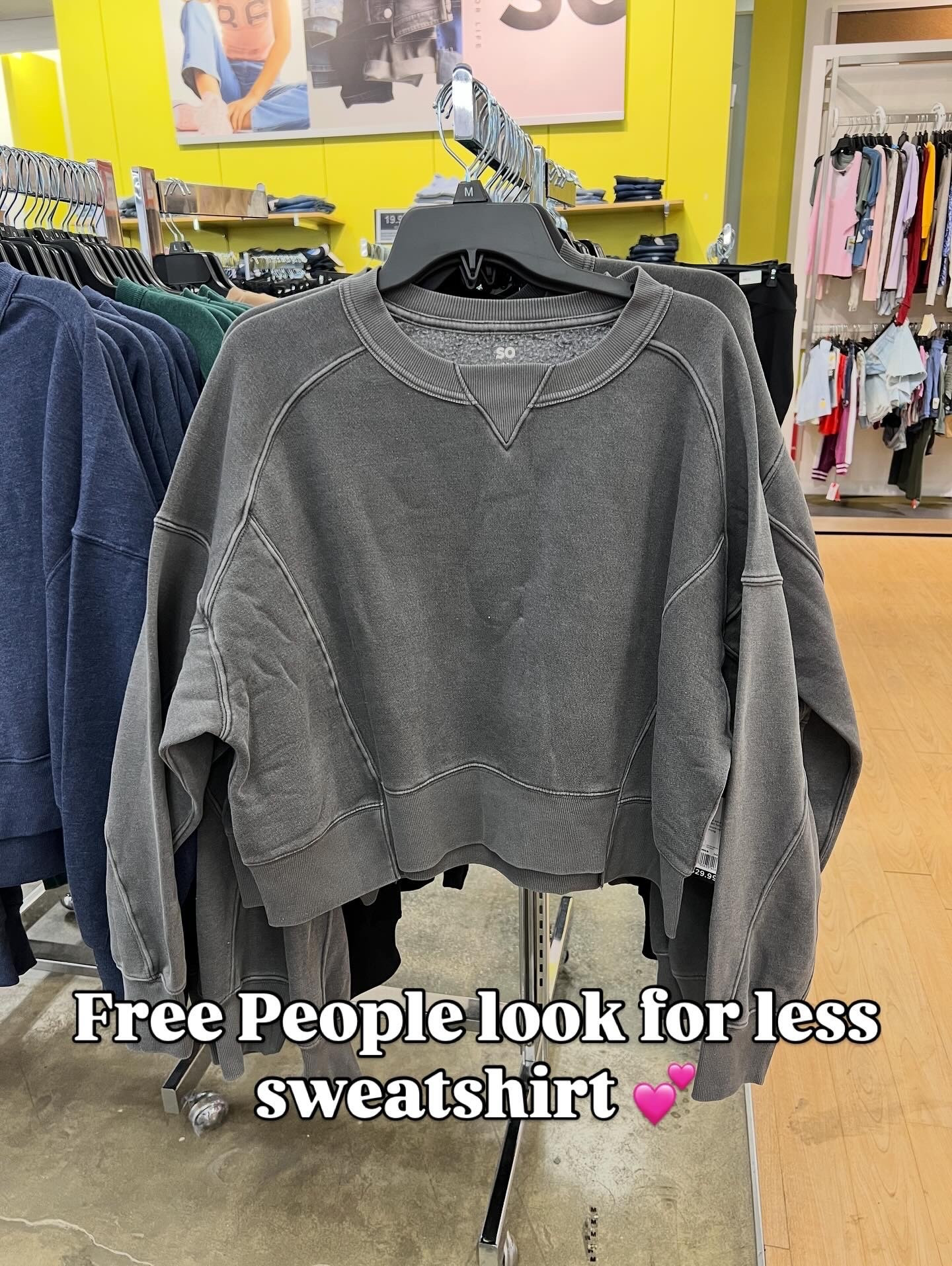 Free People vibes with this Kohls sweatshirt, comfy and cute!

#LTKStyleTip #LTKFindsUnder50 #LTKFindsUnder100