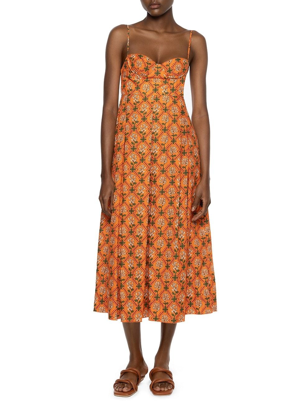 Curandera Mambo Herbal Cotton Maxi Dress | Saks Fifth Avenue