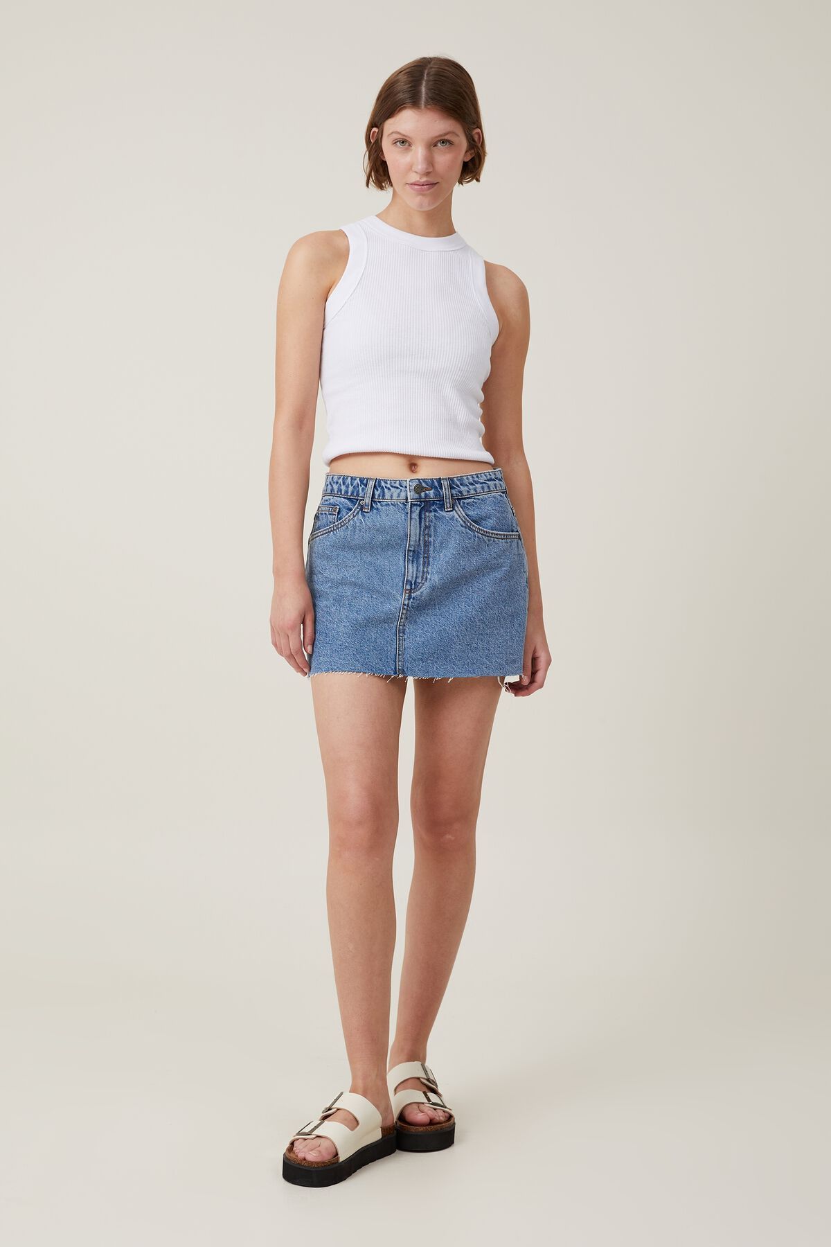 Denim Mini Skirt | Cotton On (US)
