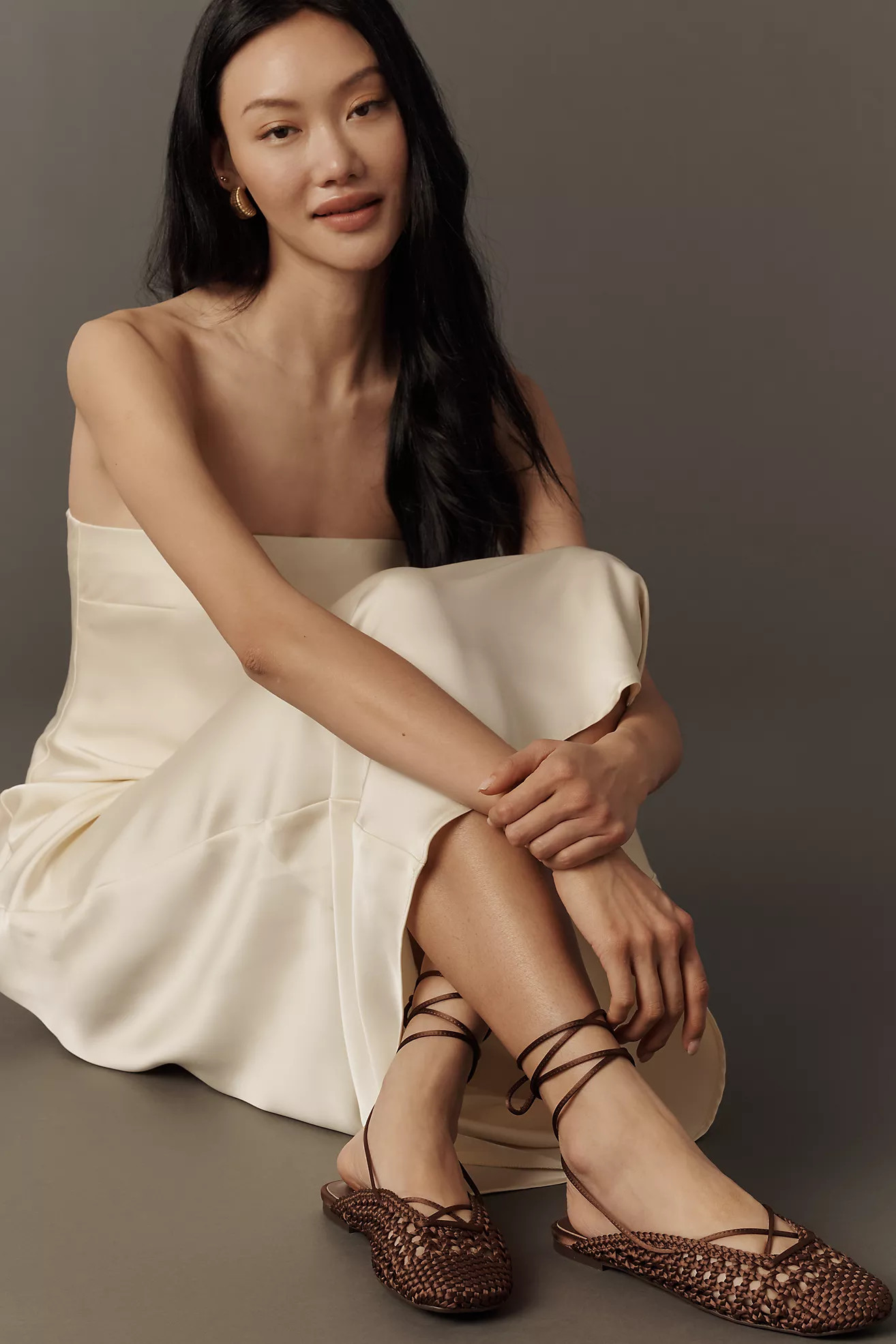 Bibi Lou Kou Ankle-Wrap Mules | Anthropologie (US)