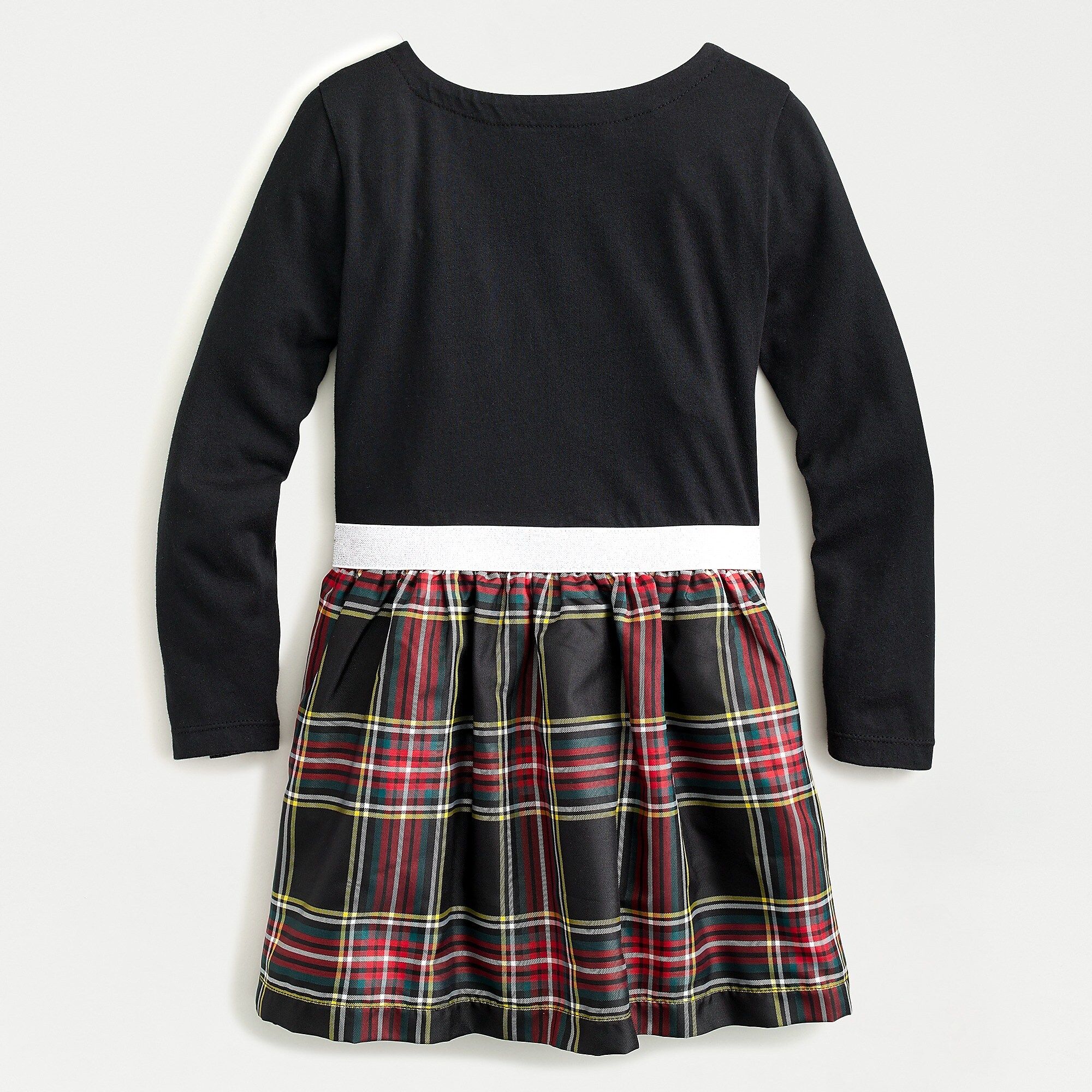 Girls' mixi dress in tartan | J.Crew US