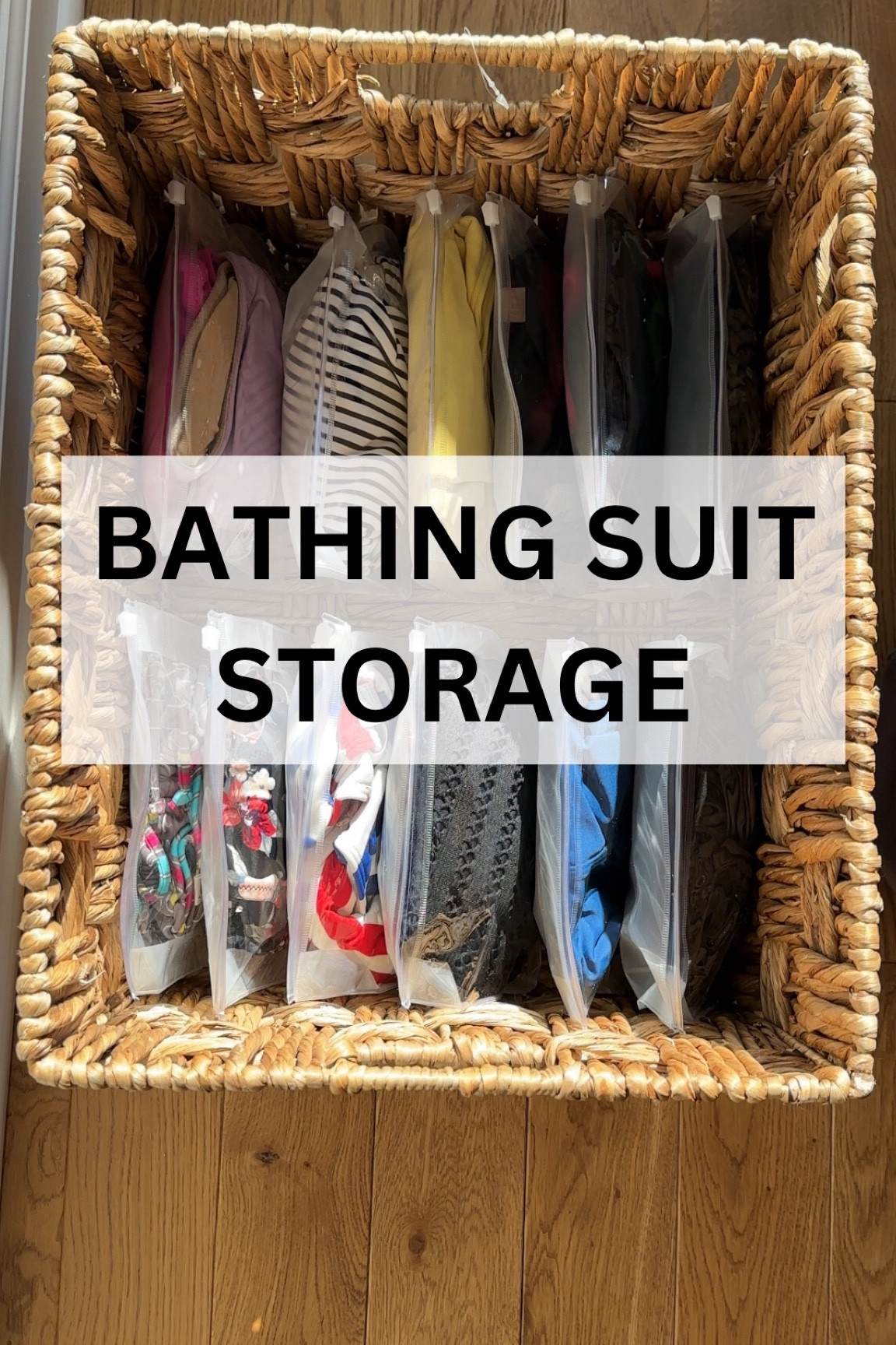 Linking the perfect storage bags to keep your bathing suits organized and displayed in a way you can see them (& won’t lose part of a set!). I am an XS/S so keep that in mind when ordering the size you need for your suit storage!

#LTKMostLoved 

#LTKswim #LTKhome