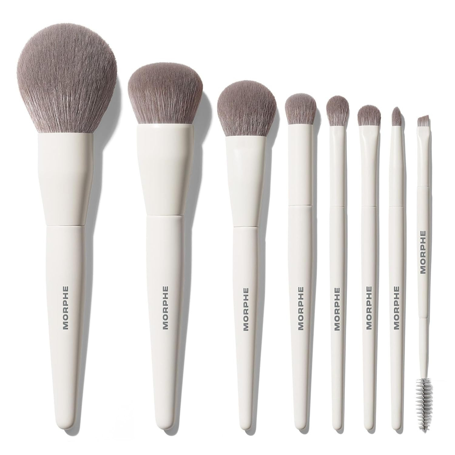 Morphe Best of Blends 8 Piece Makeup Brush Set - Face and Eye Makeup Brushes for Foundation, Concealer, Powder, Blush, Eyeshadow & Brows - Professional Brush Kit (8 ct) | Amazon (US)