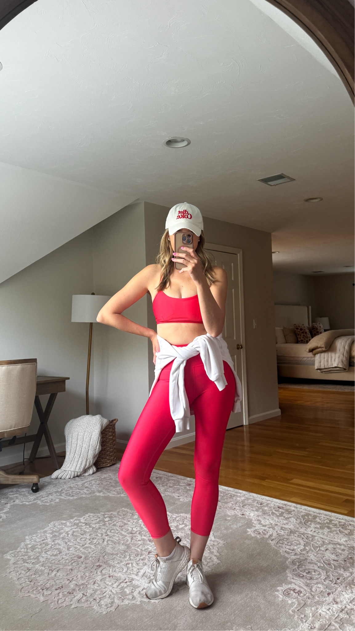 Love red for fall ❤️ 

Athletic outfit for moms on the go!

#LTKFindsUnder100 #LTKActive #LTKStyleTip
