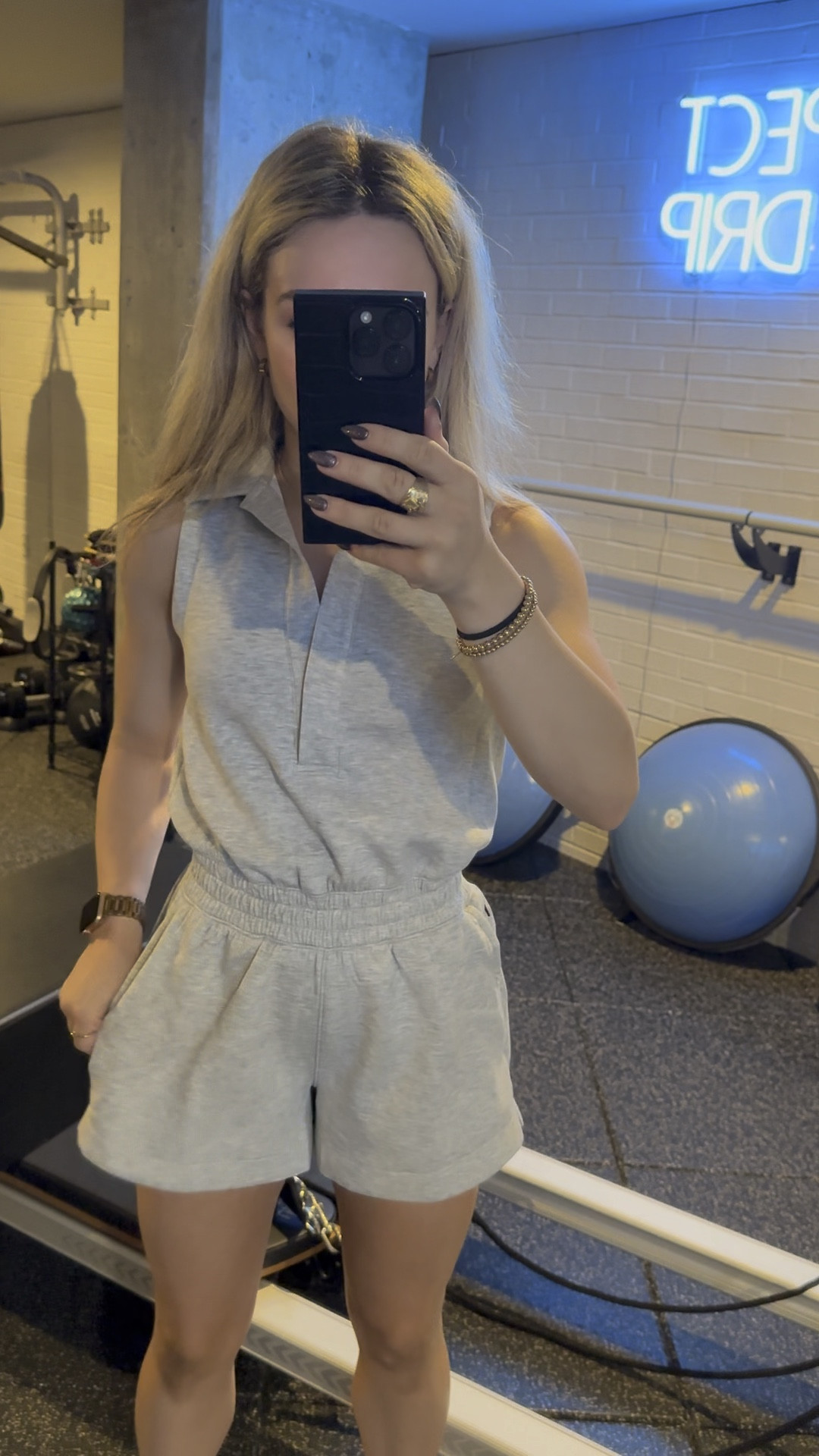 Ordered this athletic romper on sale from Abercrombie the other day and I am obsessed!! 🤩 it’s super cute and a quick, one piece outfit that fits super well, true to size! 

#LTKSummerSales #LTKVideo #LTKFitness