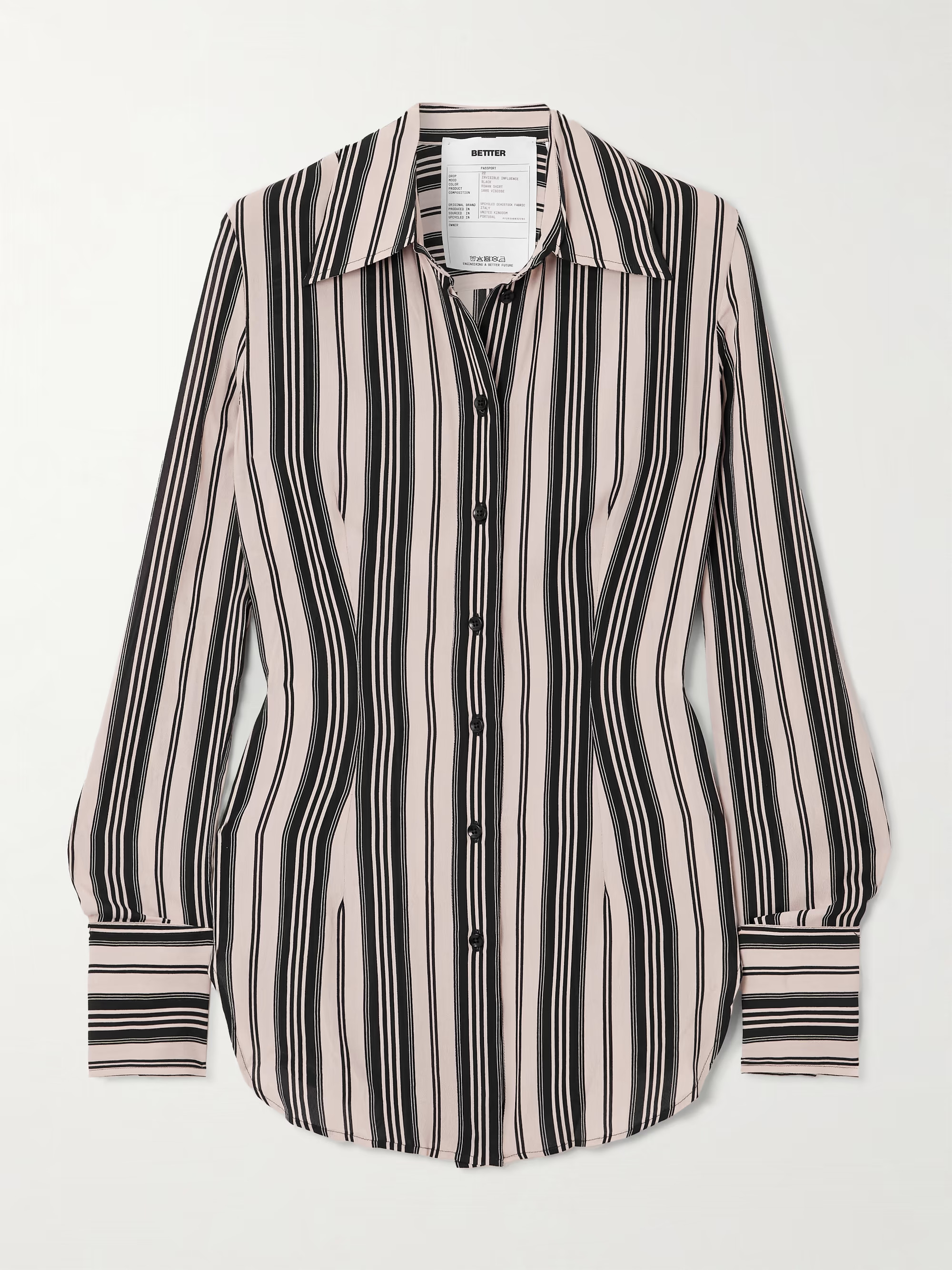 Rowan striped crepe shirt | NET-A-PORTER (UK & EU)