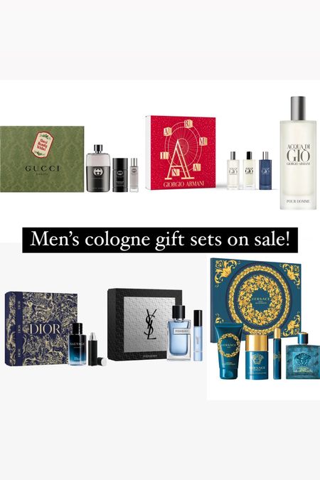 Men’s cologne gift sets on sale! 

#LTKGiftGuide #LTKsalealert #LTKbeauty