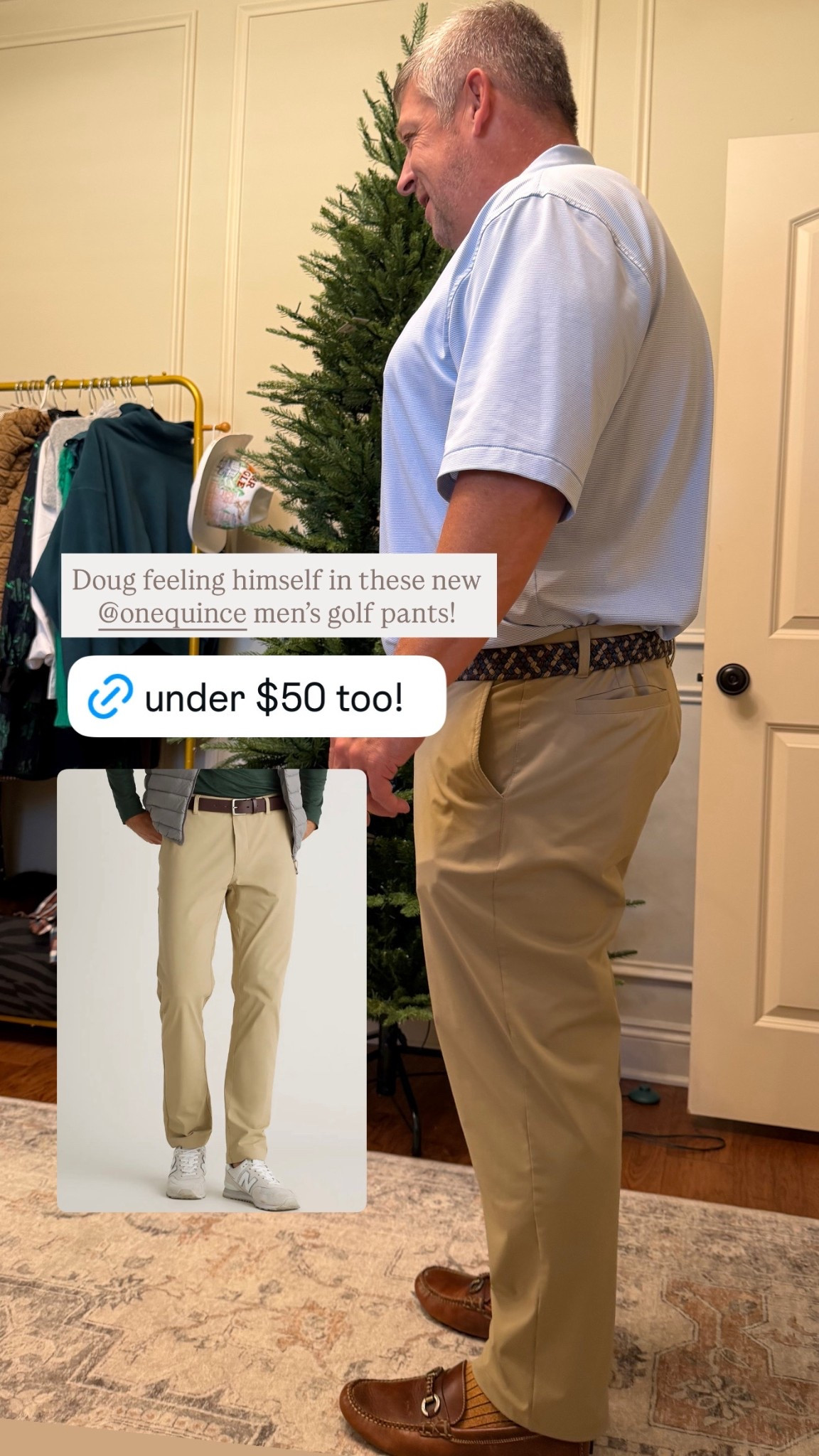 Men’s quince golf pants! Doug said he really likes them and they’re great for work! 

#LTKFindsUnder50 #LTKGiftGuide #LTKFindsUnder100