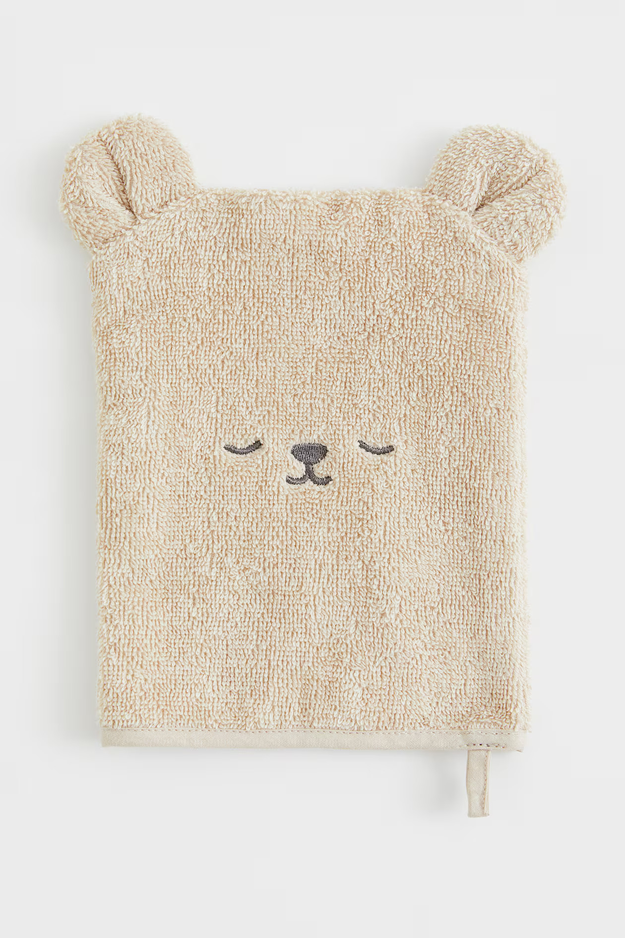 Animal-shaped Wash Mitt - Light beige/bear - Home All | H&M US | H&M (US + CA)