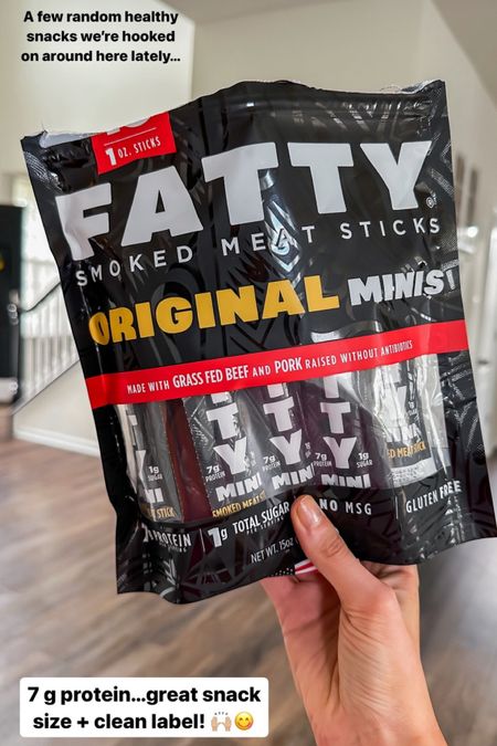 Healthy snack alert! Smoked meat sticks for on the go healthy eating 

Amazon find // healthy food // high protein snack 

#LTKFamily #LTKHome