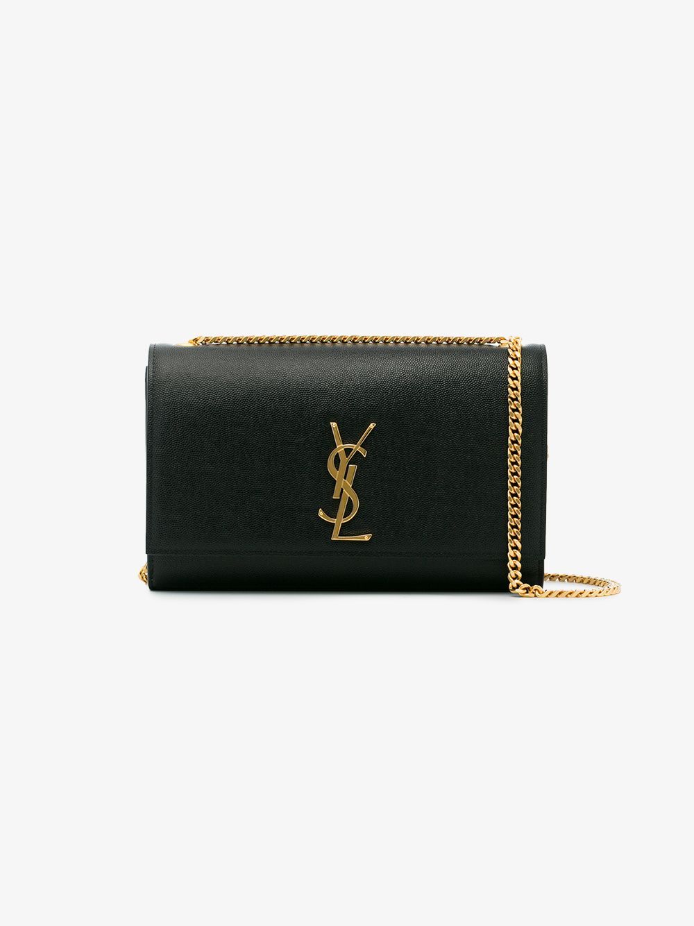 Saint Laurent Medium Black Monogram shoulder bag | Browns Fashion