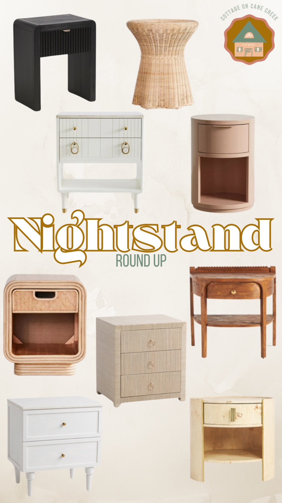 Nightstand roundup. Anthro fern lookalike!  

#LTKhome #LTKsalealert #LTKfamily