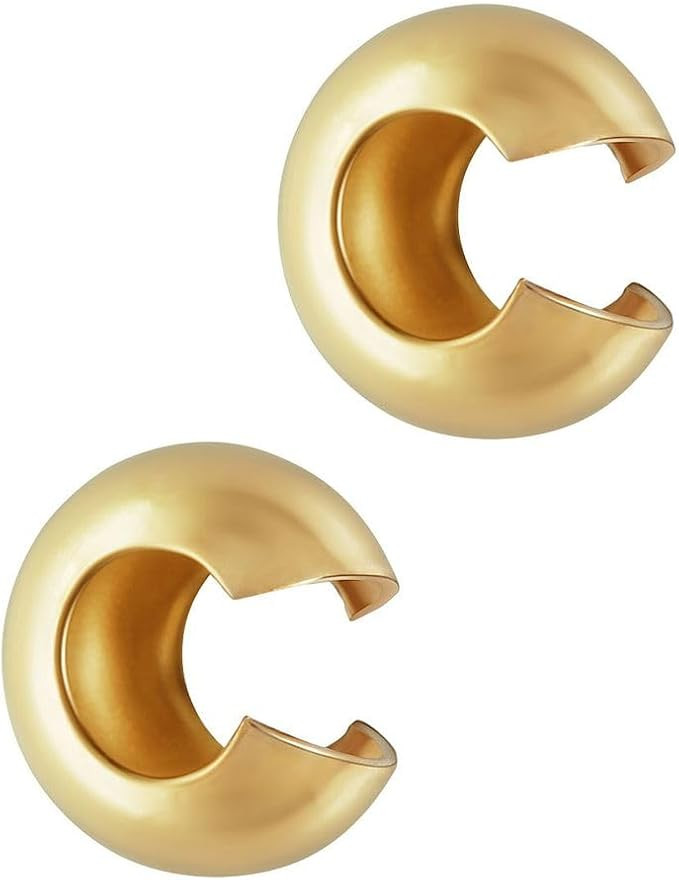 20pcs Adabele Real 1/20 14K Gold Filled 3mm (0.12 Inch) Small Crimp Bead Knot Cover Beads Non Tar... | Amazon (US)