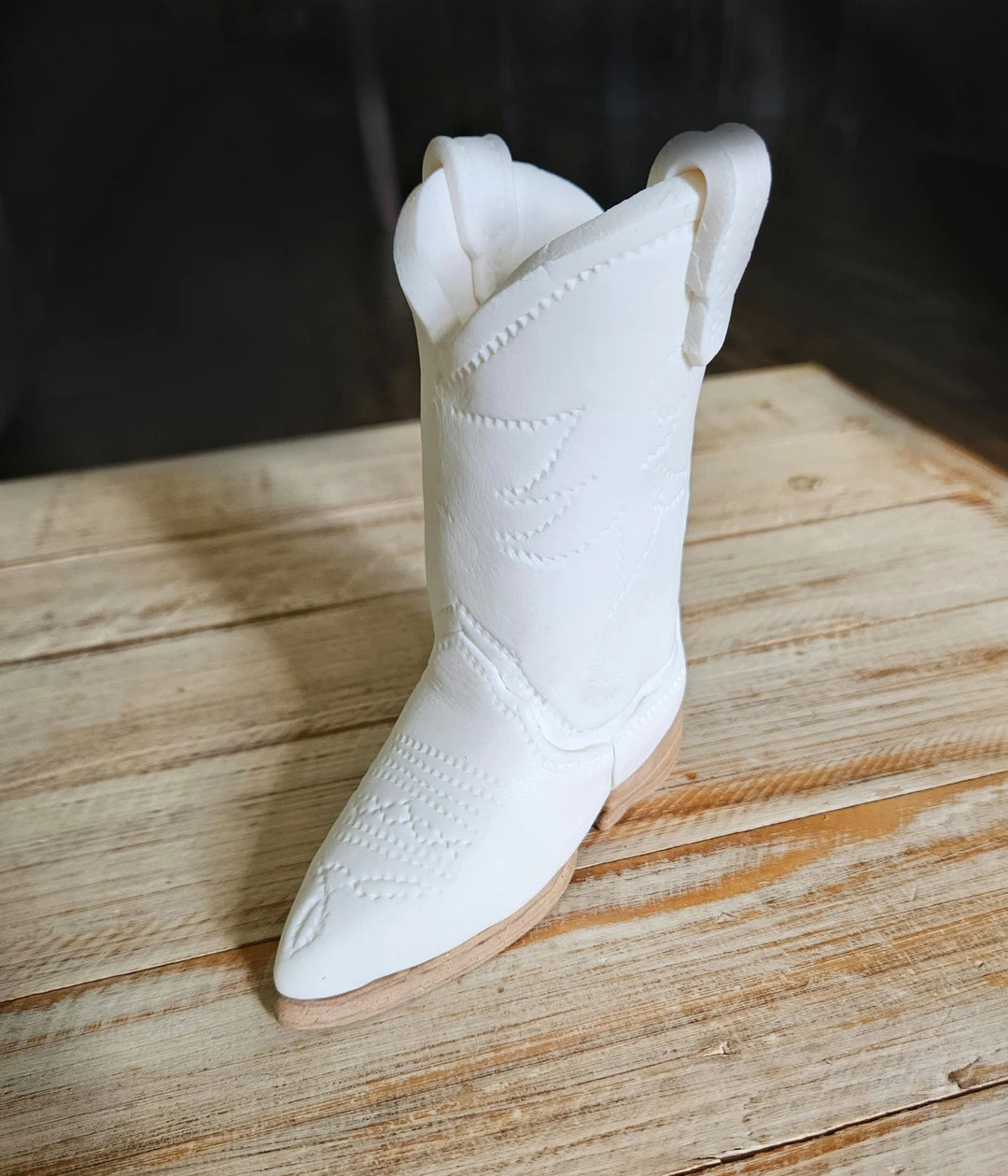 Western boot Fondant cake topper | Etsy (US)
