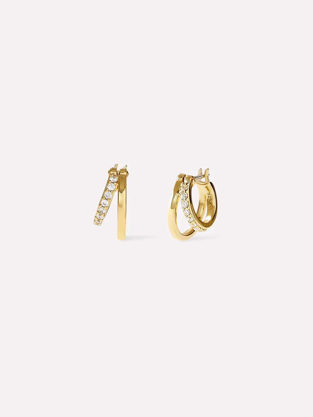 Double Hoop Earrings - Toda Mini | Ana Luisa
