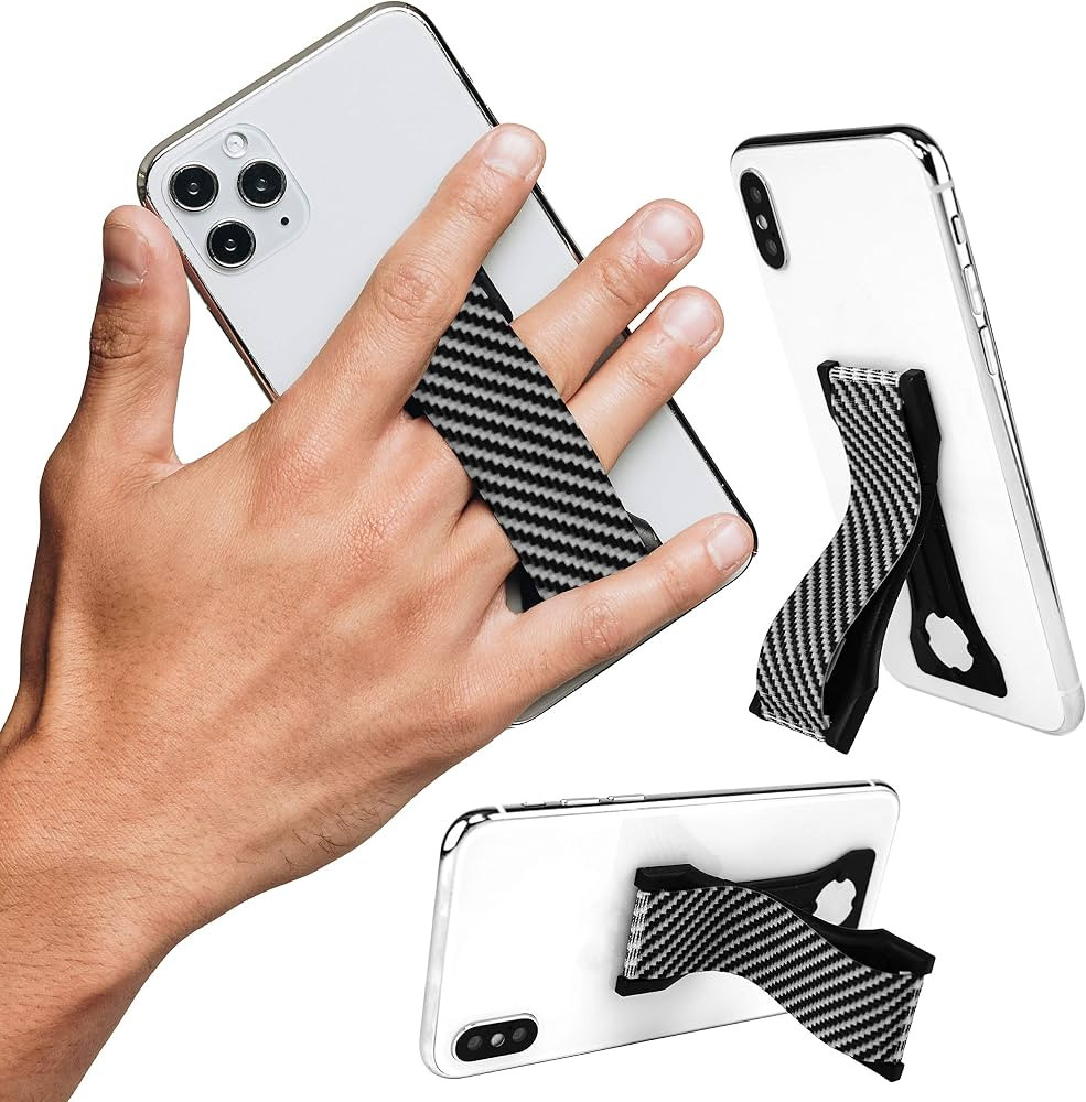 LoveHandle PRO Premium Phone Grip - Phone Strap - Magnetic Phone Mount and Kickstand for Smartpho... | Amazon (US)