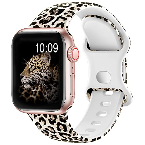 Leopard Soft Silicone Watch Band | Amazon (US)