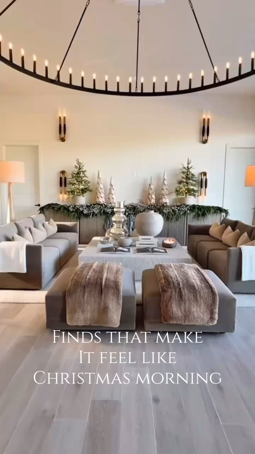 Finds that make you feel like it's Christmas Morning! 

Fur Stockings. Hurricane Candles. Garland. Velvet Bows. Fire Pit. Cozy Comforter. Pre-lit Wreaths. Plush Tree. Faux Fur Rug. 12ft Christmas Tree. Tree Skirt. Icicles. Ribbon.

#2025chrismtas #christmasdeocr #holidaydecor #interiordesign 


#LTKHome #LTKSeasonal #LTKHoliday