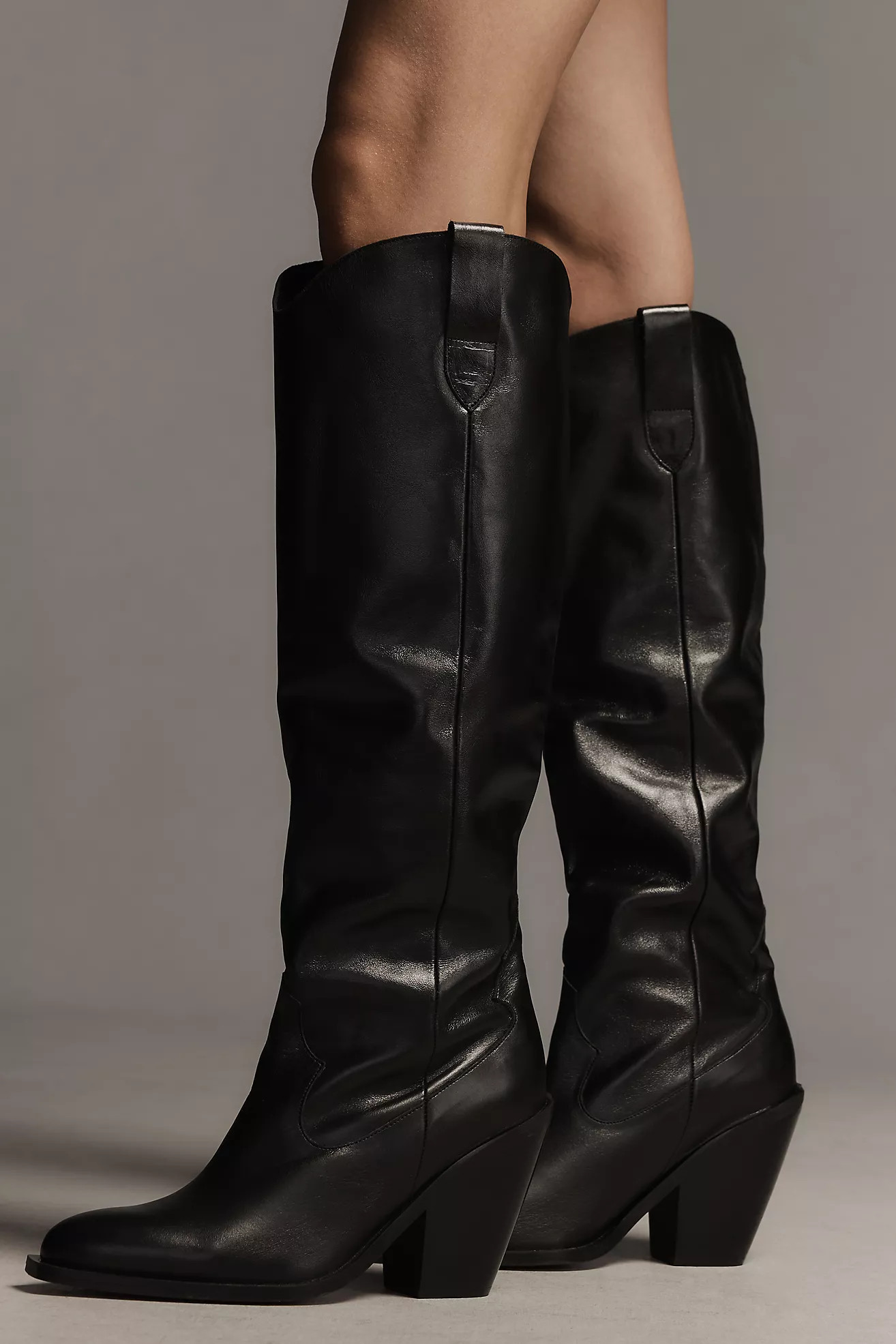 Maeve Tall Western Boots | Anthropologie (US)