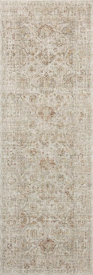 Loloi Amber Lewis Honora Collection HON-03 Beige/Spice 2'-7" x 8'-0" Runner Rug | Amazon (US)