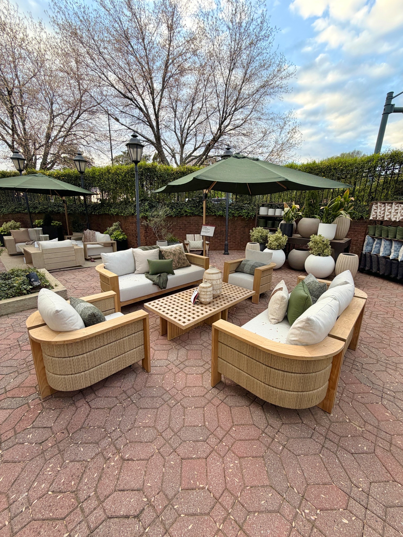 Outdoor oasis vibes! 🌴 The new Bali Outdoor Collection from Crate & Barrel is such a dreamy setup for patio season. ☀️ Crafted from solid teak and all-weather wicker, the airy split-back design feels relaxed and resort-inspired—like you’re a million miles away. 🤎 Styled with pops of green throw pillows, it creates the perfect space for lounging and hosting outdoors. 🌿 Beautiful new collection and currently on sale. Linked the whole setup! 🙌🏻 #CrateAndBarrel #OutdoorLiving #OutdoorFurniture 

#LTKSaleAlert #LTKHome #LTKSeasonal