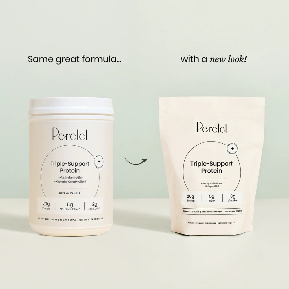 Vegan Protein Powder for Pregnancy | Triple Support | Perelel Health