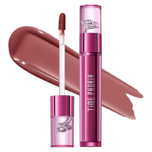 TIMEPHORIA Altera Blurring Tint Lip Stain 012 Hush, Nude Pink Glossy to Soft Matte Finish, Blur Lip Lines, Weightless No-Sticky Airy Velvet Texture, Vibrant Hydrating Long-Lasting Lip Makeup | Amazon (US)
