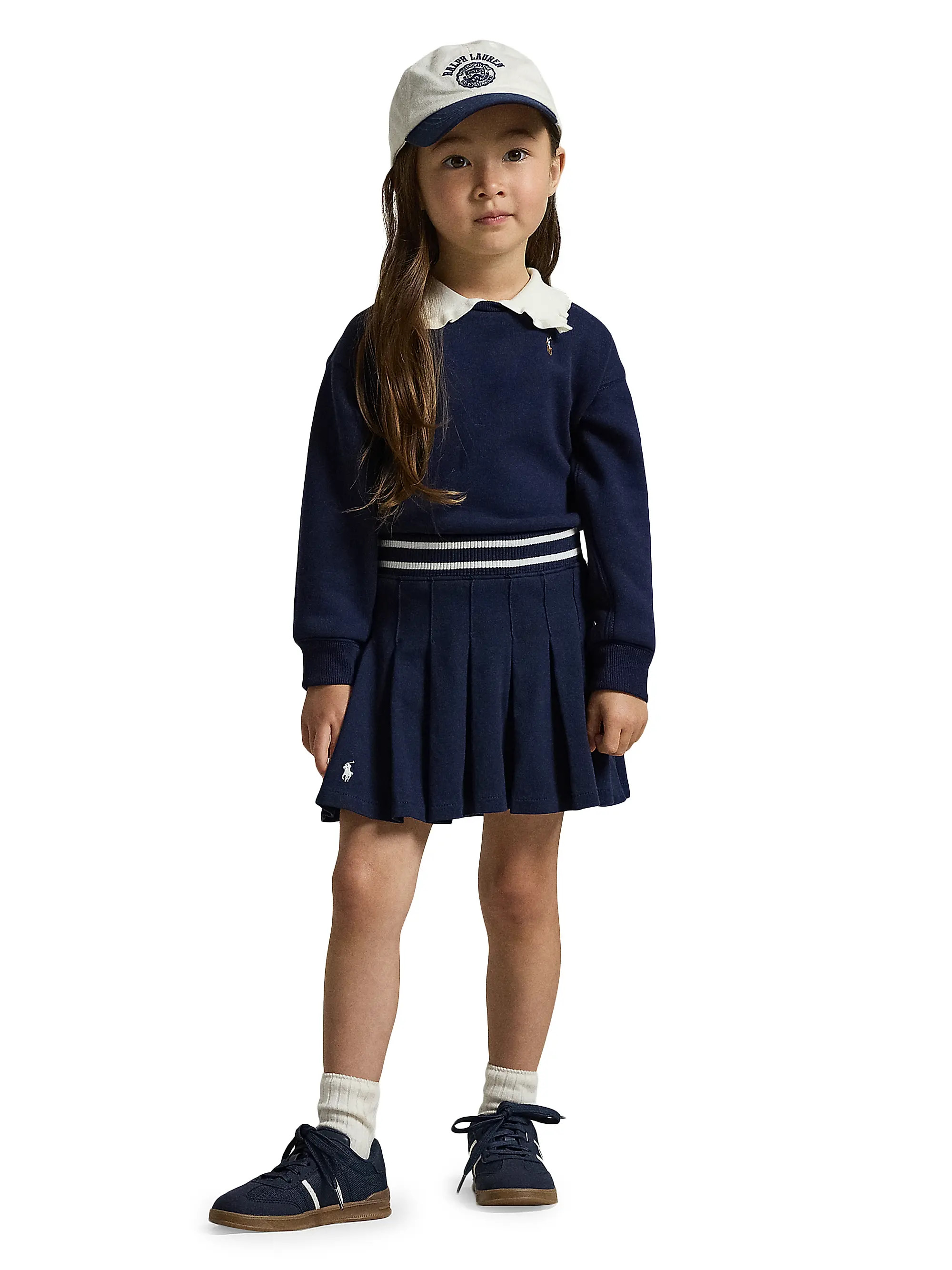 Polo Ralph Lauren Little Girl's Jersey Pleated Skirt | Saks Fifth Avenue | Saks Fifth Avenue