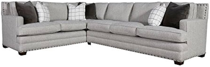 Universal Furniture Curated Collection Riley Sectional Left Sofa with Right Arm Corner | Amazon (US)