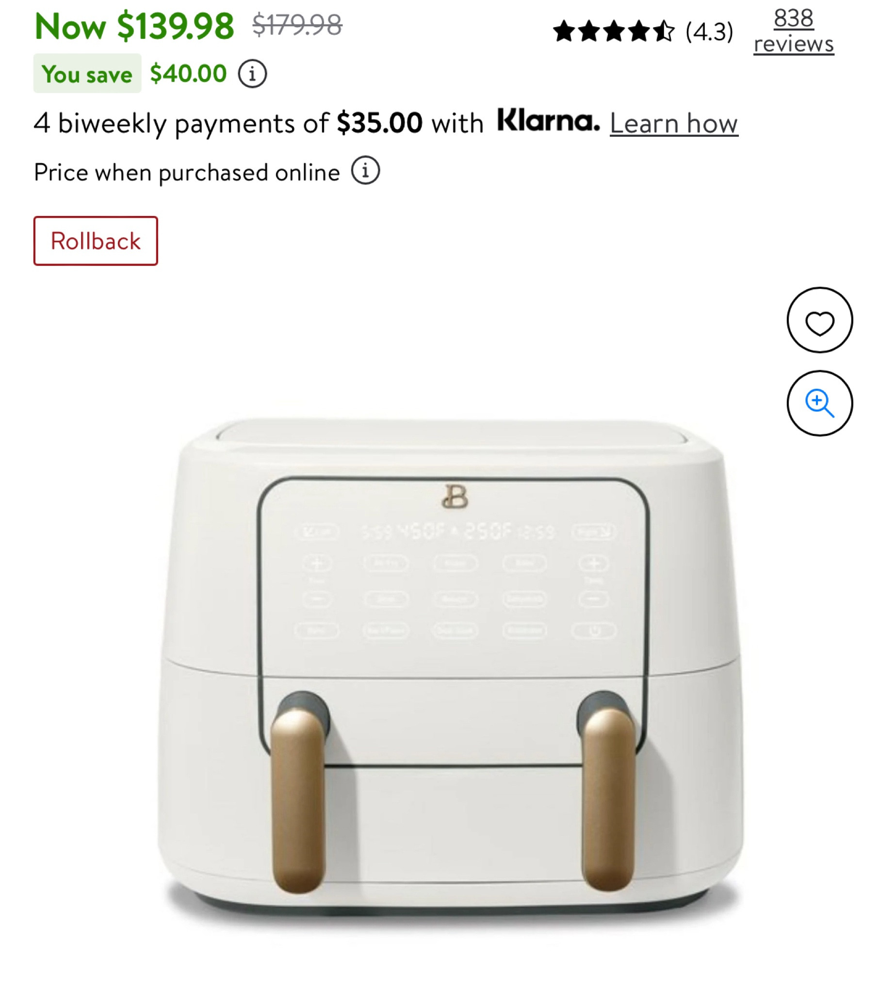 The white double air fryer is on sale!! 

#LTKcanada #LTKspring #LTKhome