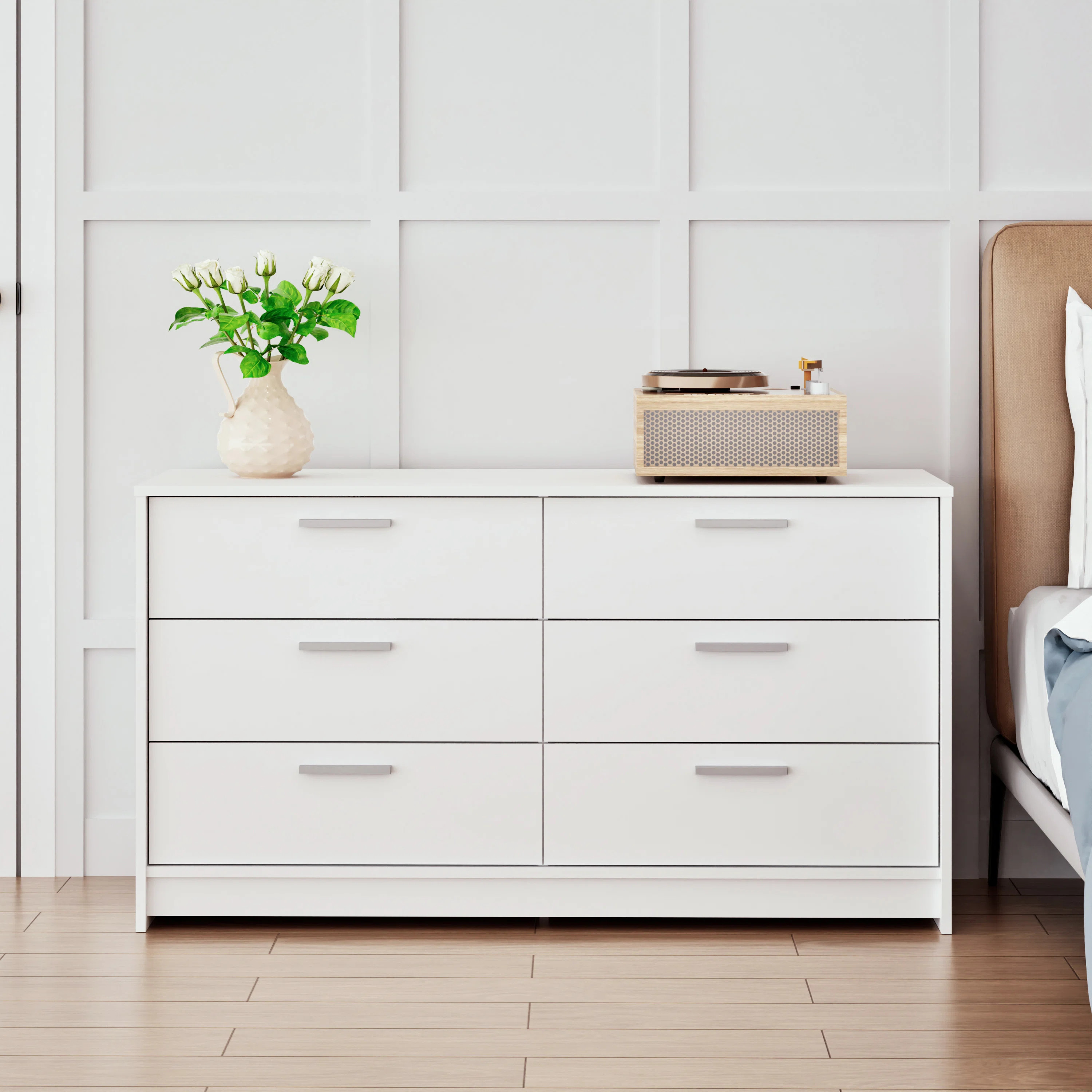 Studio Essentials 6 Drawer 52.5" W Double Dresser | Wayfair North America