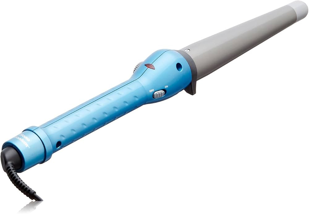 BabylissPRO BABNT125TBN Nano Titanium Conicurl Iron, 1¼ - ¾ Inch | Amazon (US)