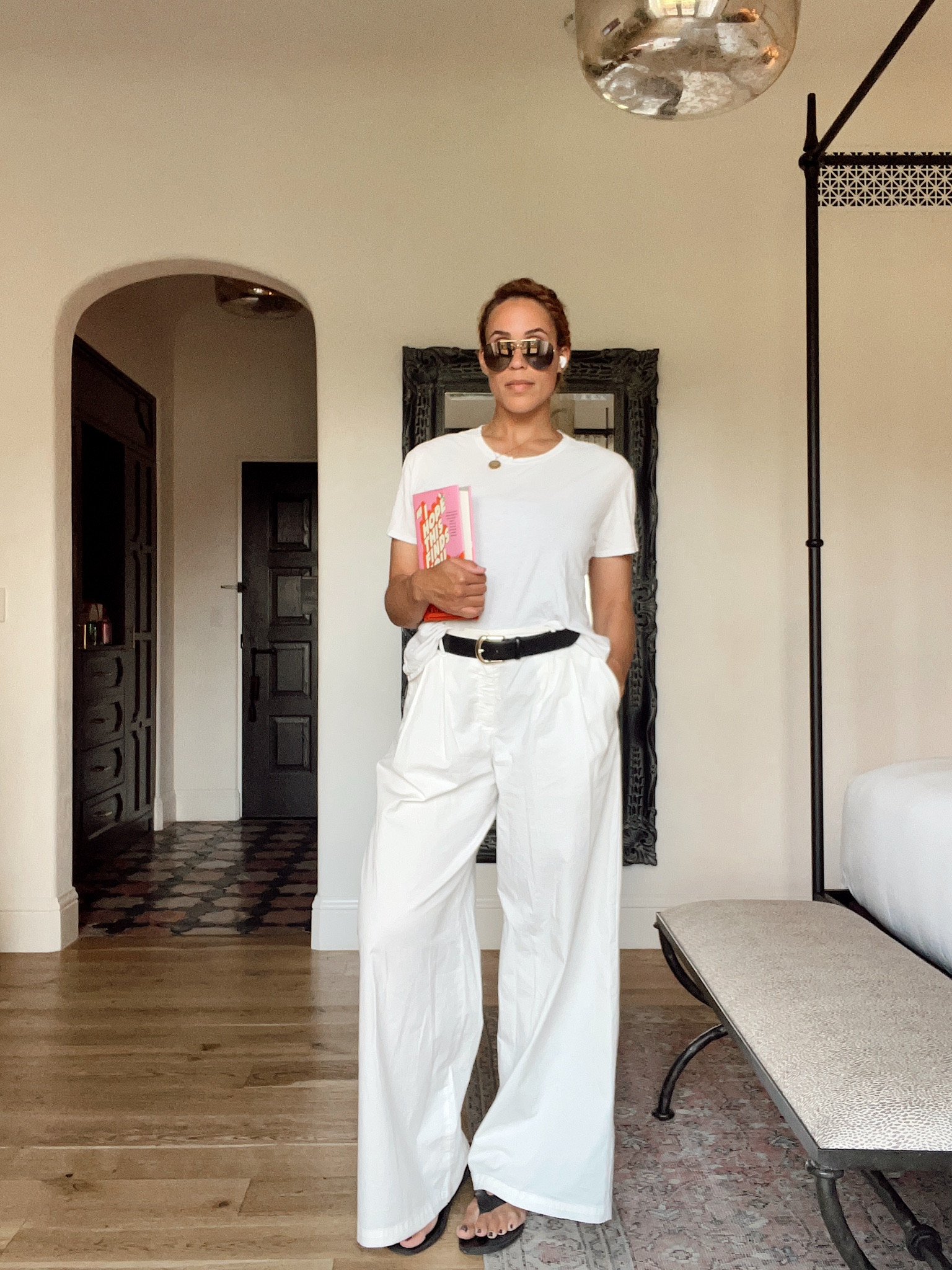 A summer uniform of sorts. I want to feel put together and comfortable all at the same time—this is the simplest chic formula. 
