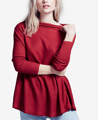 Free People Lover Ribbed Cutout Top | Macys (US)