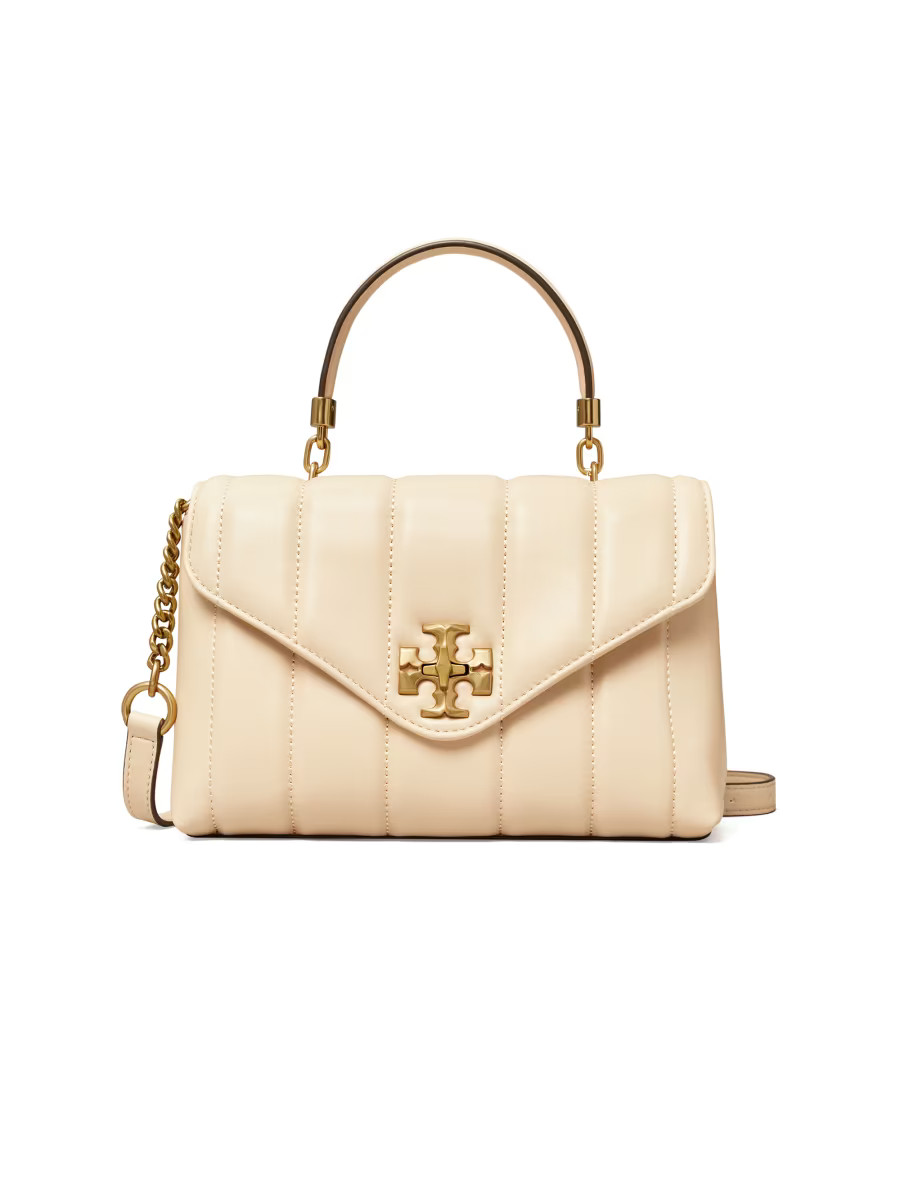 Tory Burch Small Kira Leather Top Handle Satchel | Saks Fifth Avenue