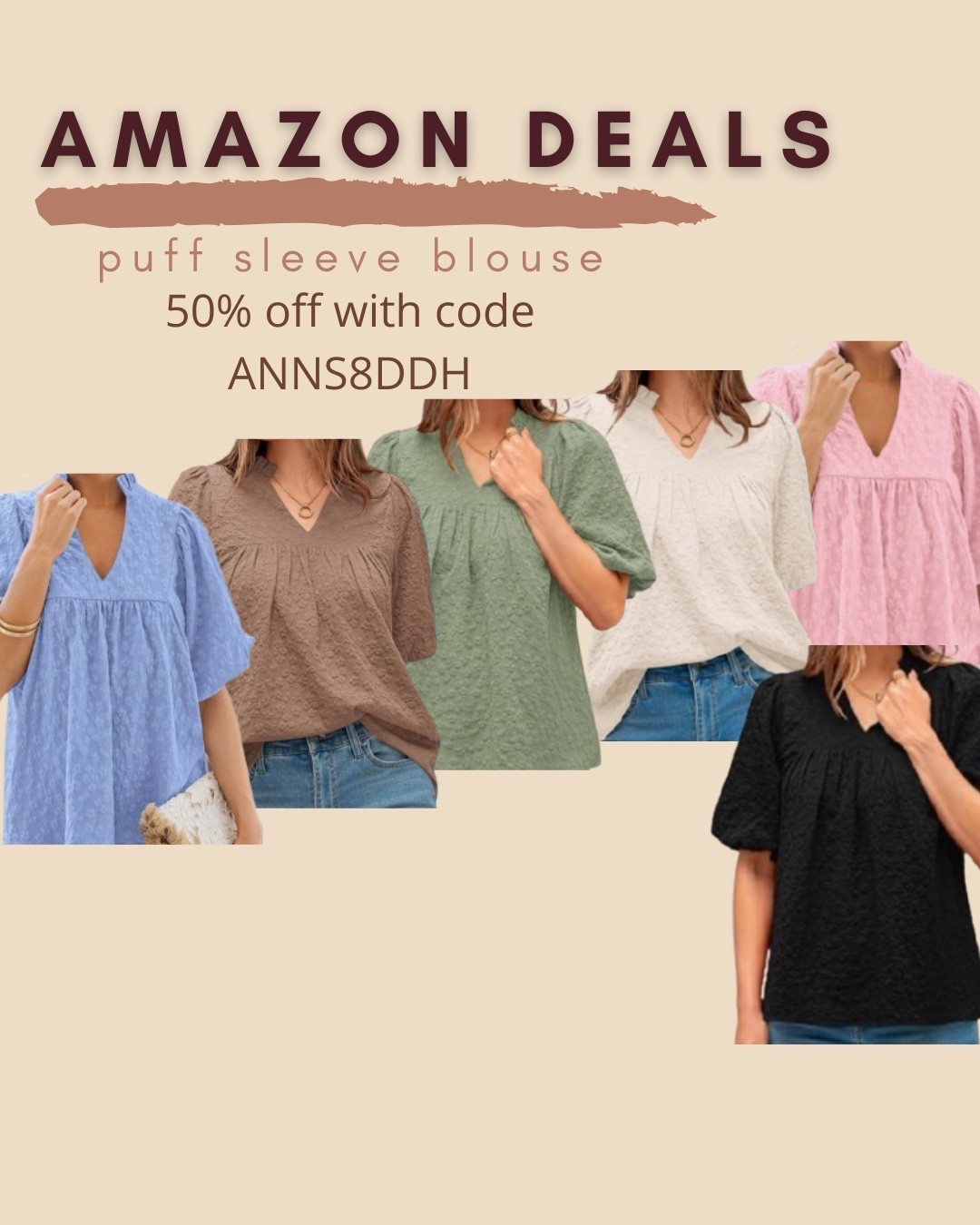 $10 ends 7/19

Amazon fashion
Amazon deals
Puff sleeve blouse
Workwear
Teacher outfit

#LTKSaleAlert