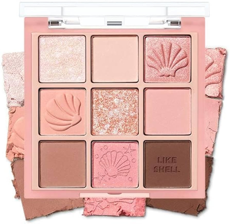 HOLIKA HOLIKA MY FAVE MOOD EYE PALETTE (08 SHELL ON THE BEACH) | Amazon (US)