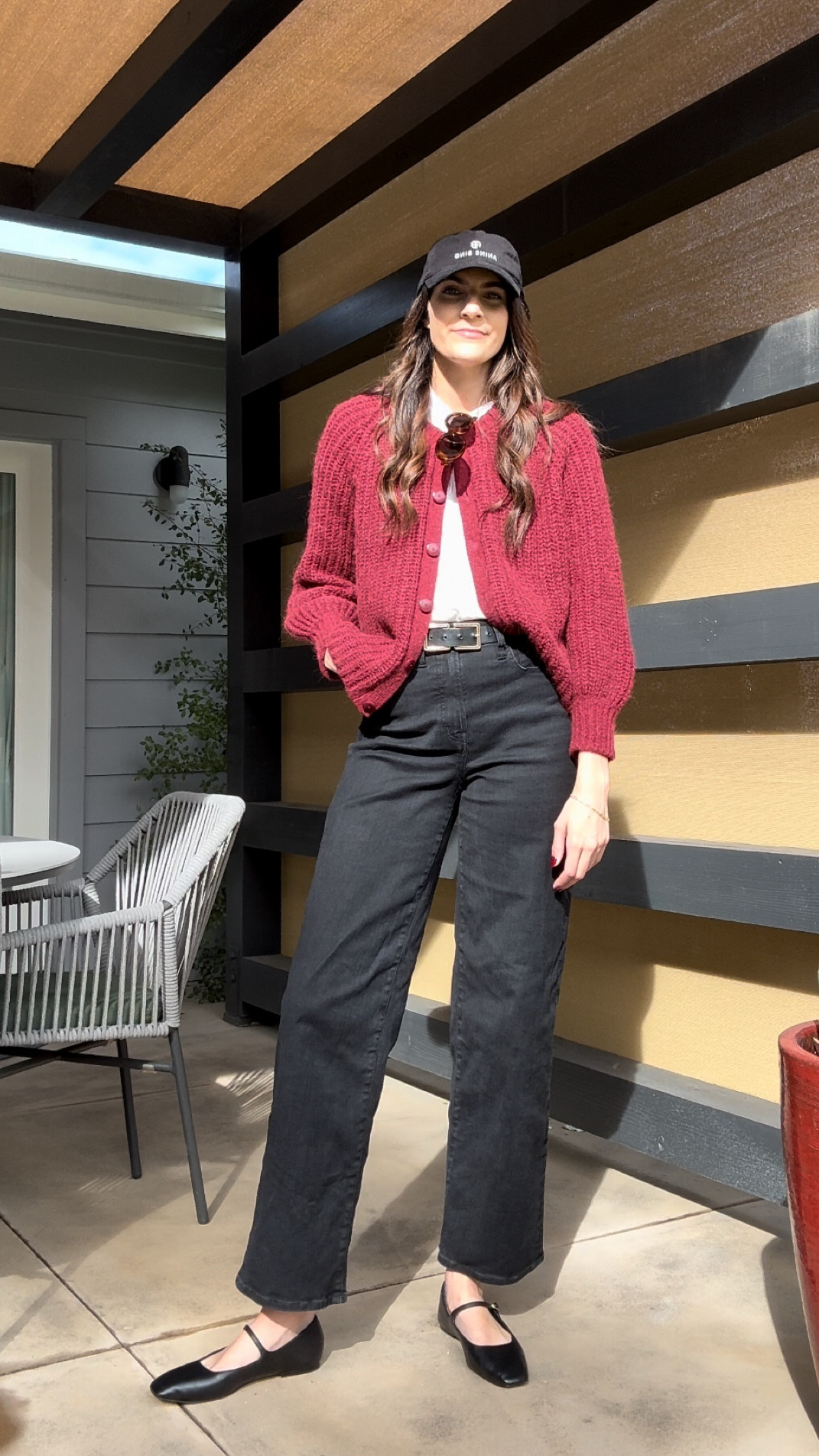 Fall travel outfit // fall outfit idea // casual outfits // burgundy cardigan 

#LTKFindsUnder100 #LTKShoeCrush #LTKxMadewell