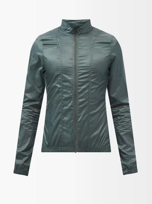 Café Du Cycliste - Petra Floral-print Windbreaker Cycling Jacket - Mens - Green | Matches (US)