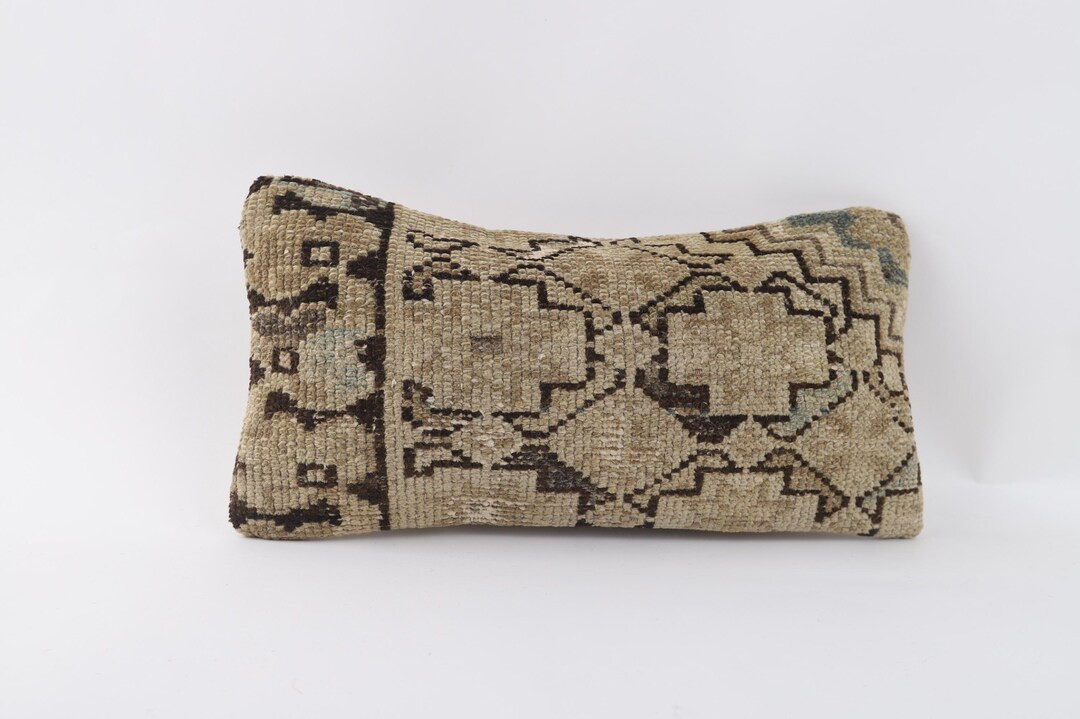 Textured Kilim Pillow, 8x16 Handwoven Turkish Kilim Pillow, Vintage Kilim Pillow, Turkey Pillow, ... | Etsy (US)