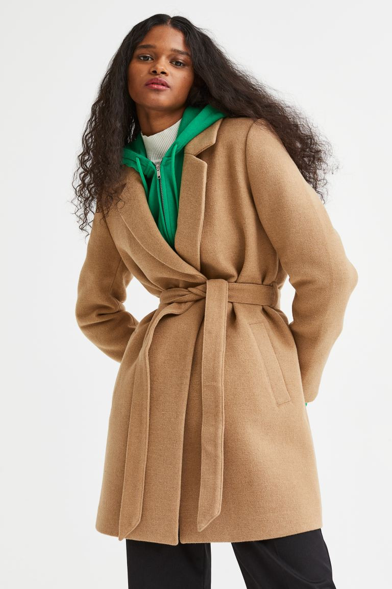 Tie Belt Coat | H&M (US + CA)