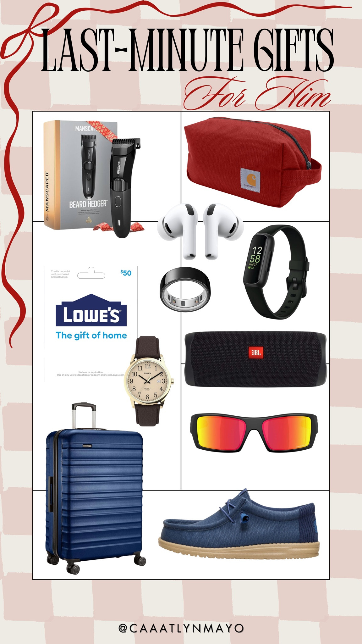 Need a last-minute gift for him? Check out these stylish and practical options! #lastminutegifts #him #amazonfinds #holidayshopping

#LTKMens #LTKHoliday #LTKGiftGuide