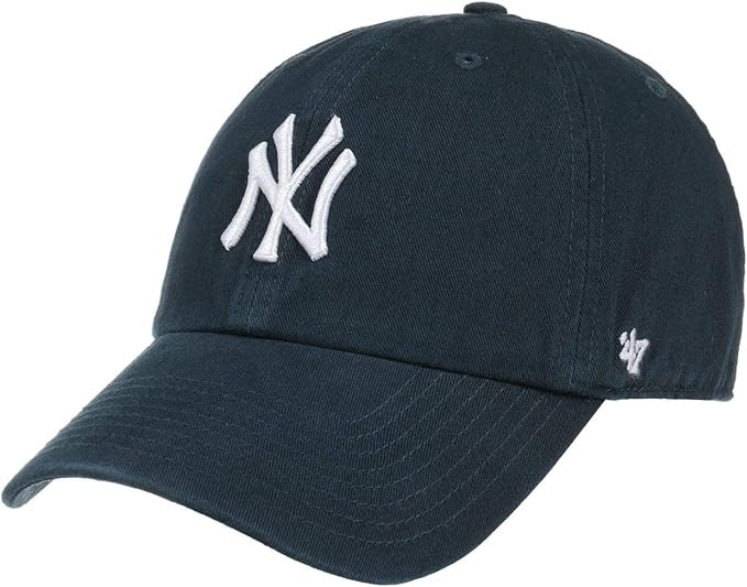 MLB New York Yankees Men's '47 Brand Home Clean Up Cap, Navy, One-Size | Amazon (US)