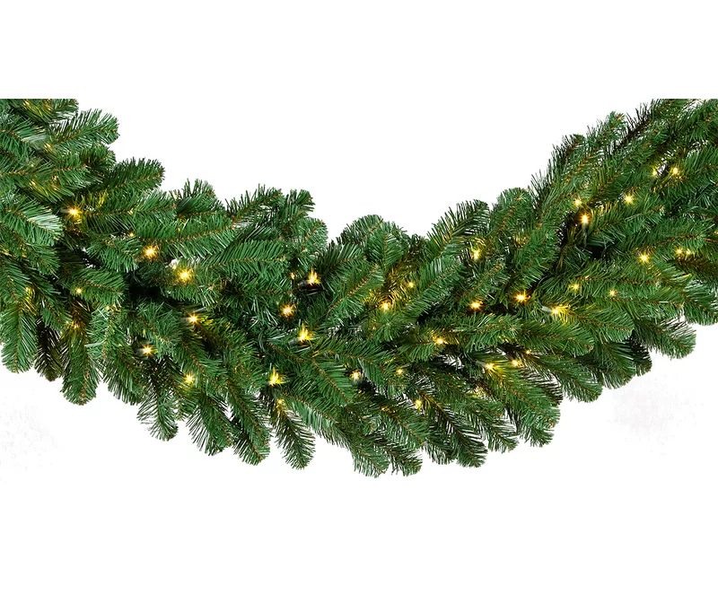 Fir Pre-Lit Garland | Wayfair Professional